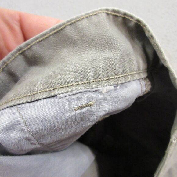 Vintage OP Ocean Pacific Mens Cargo Shorts size 30 Skater Surf Safari Gray - Picture 3 of 9